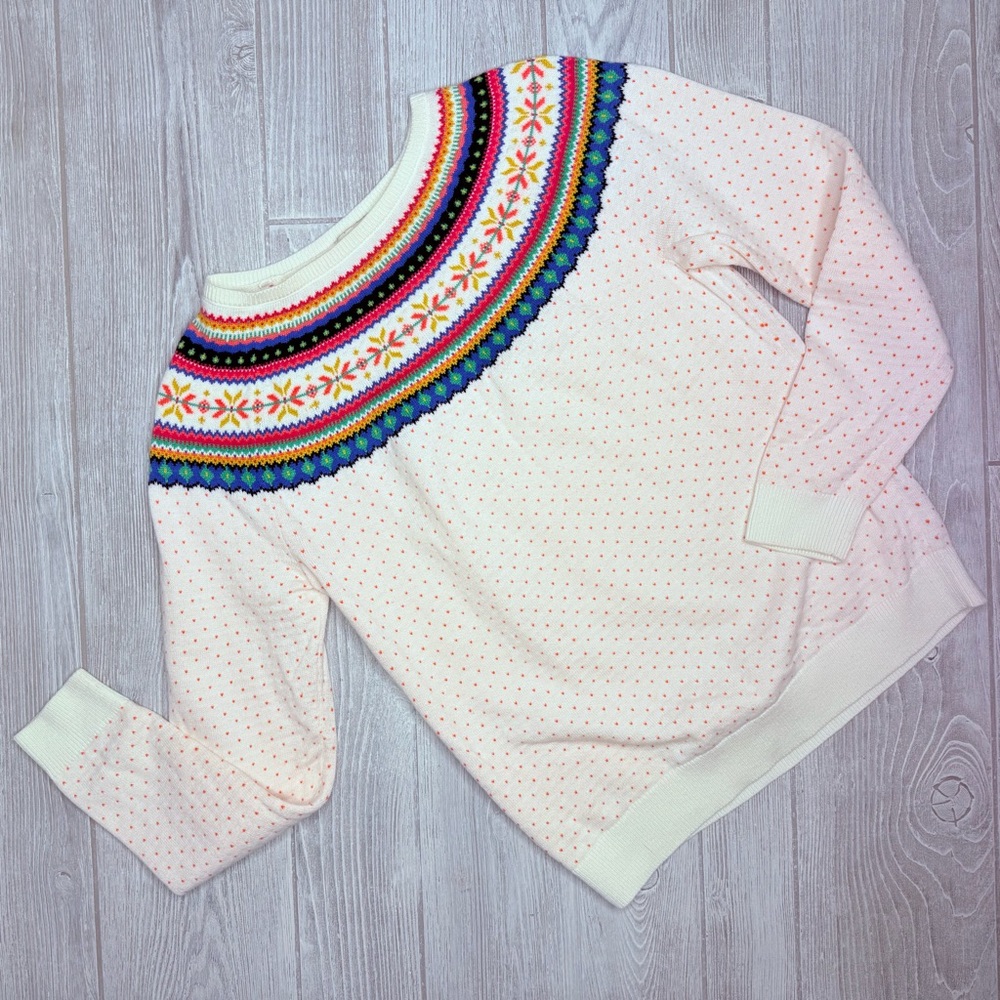 Vinatge Talbots small retro long sleeve sweater shirt size small